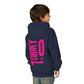 Driky 1 point 0 Bro - Pinkerton - (Back Print) Youth Heavy Blend Hoodie