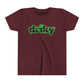 Youth Driky Wear - Green Monkey Short Sleeve Tee