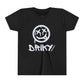 Youth Driky Die Happy - White Night Short Sleeve Tee