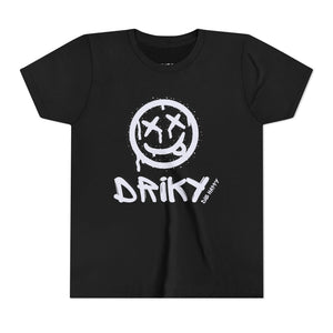 Youth Driky Die Happy - White Night Short Sleeve Tee