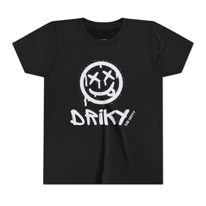 Youth Driky Die Happy - White Night Short Sleeve Tee