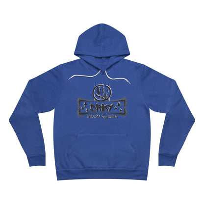 Driky Laugh at the World - Blackout Fleece Pullover Hoodie