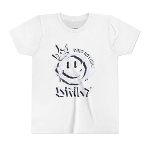 Youth Driky King Nothing - White Night Short Sleeve Tee