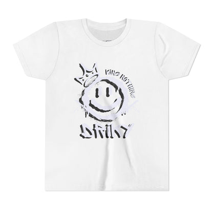 Youth Driky King Nothing - White Night Short Sleeve Tee