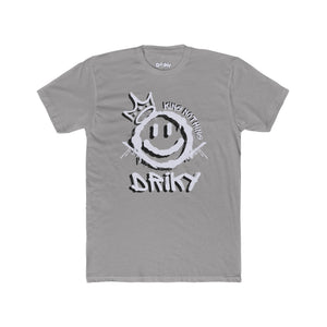 Driky King Nothing - White Night Cotton Crew Tee