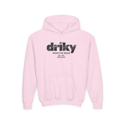 Driky ESTD Wear - Blackout - Youth Heavy Blend Hoodie