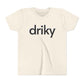 Youth Little Driky - Blackout Short Sleeve Tee
