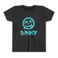 Youth Driky Die Happy - Blue Brain Short Sleeve Tee