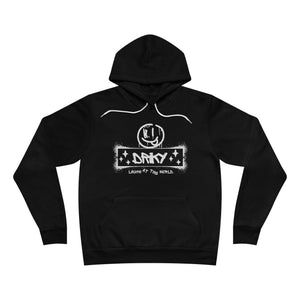 Driky Laugh at the World - Simple Fleece Pullover Hoodie