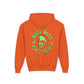 Drikyz Good Guys Finish Last - Green Monkey - (Back Print) Youth Heavy Blend Hoodie