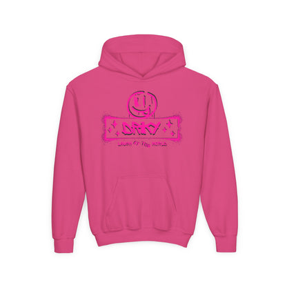 Driky Laugh at the World - Pinkerton - Youth Heavy Blend Hoodie