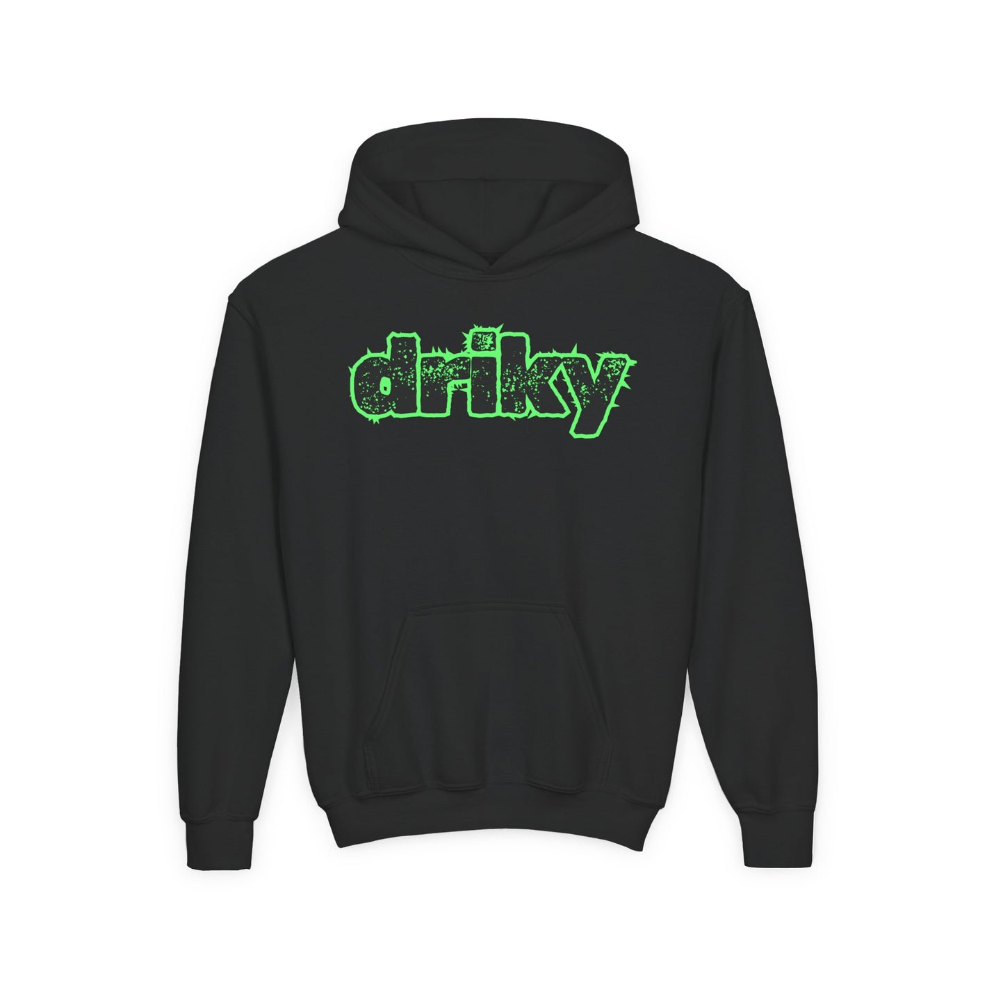 Driky Wear - Green Monkey - Youth Heavy Blend Hoodie