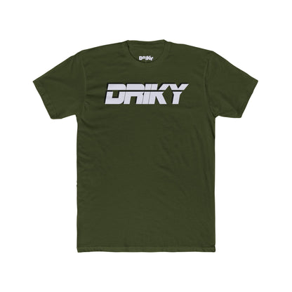 Driky Sport - White Night Cotton Crew Tee
