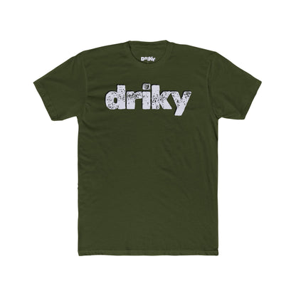 Driky Wear - White Night Cotton Crew Tee