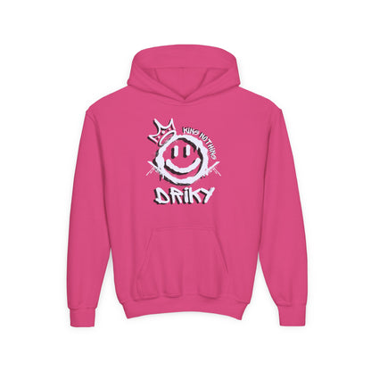 Driky King Nothing - White Night - Youth Heavy Blend Hoodie