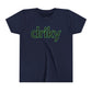 Youth Little Driky - Green Monkey Short Sleeve Tee