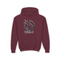 Driky King Nothing - Blackout - Youth Heavy Blend Hoodie