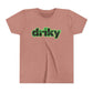 Youth Driky Wear - Green Monkey Short Sleeve Tee