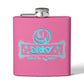 Driky Laugh at the World Stainless Steel Flask - 6oz