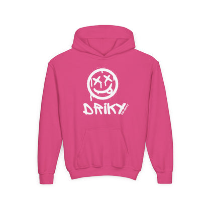 Driky Die Happy -  Simple - Youth Heavy Blend Hoodie