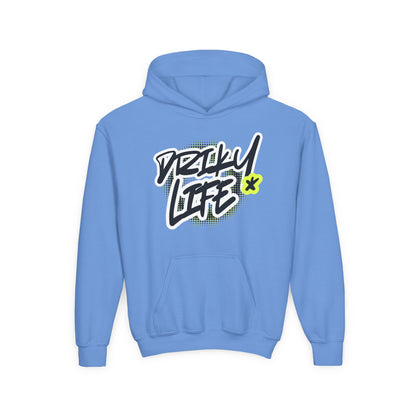 Driky Life - Banana Sunshine - Youth Heavy Blend Hoodie