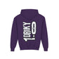 Driky 1 point 0 Bro - OG2 - (Back Print) Youth Heavy Blend Hoodie