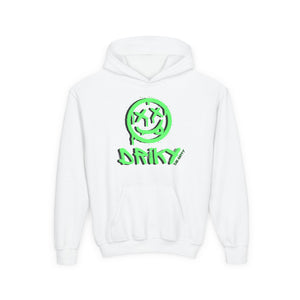 Driky Die Happy -  Green Monkey - Youth Heavy Blend Hoodie