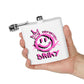 Driky King Nothing Stainless Steel Flask - 6oz