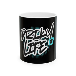 Driky Life - Blue Brain 11oz Coffee Cup