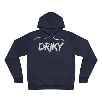Driky Rough Ryder - White Night Fleece Pullover Hoodie
