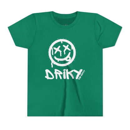 Youth Driky Die Happy - Simple Short Sleeve Tee
