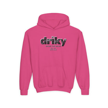 Driky ESTD Wear - Blackout - Youth Heavy Blend Hoodie