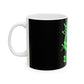 Driky King Nothing - Green Monkey - 11oz Coffee Cup