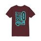 Youth Driky 1 point 0 Bro - - Blue Brain Back Print Short Sleeve Tee