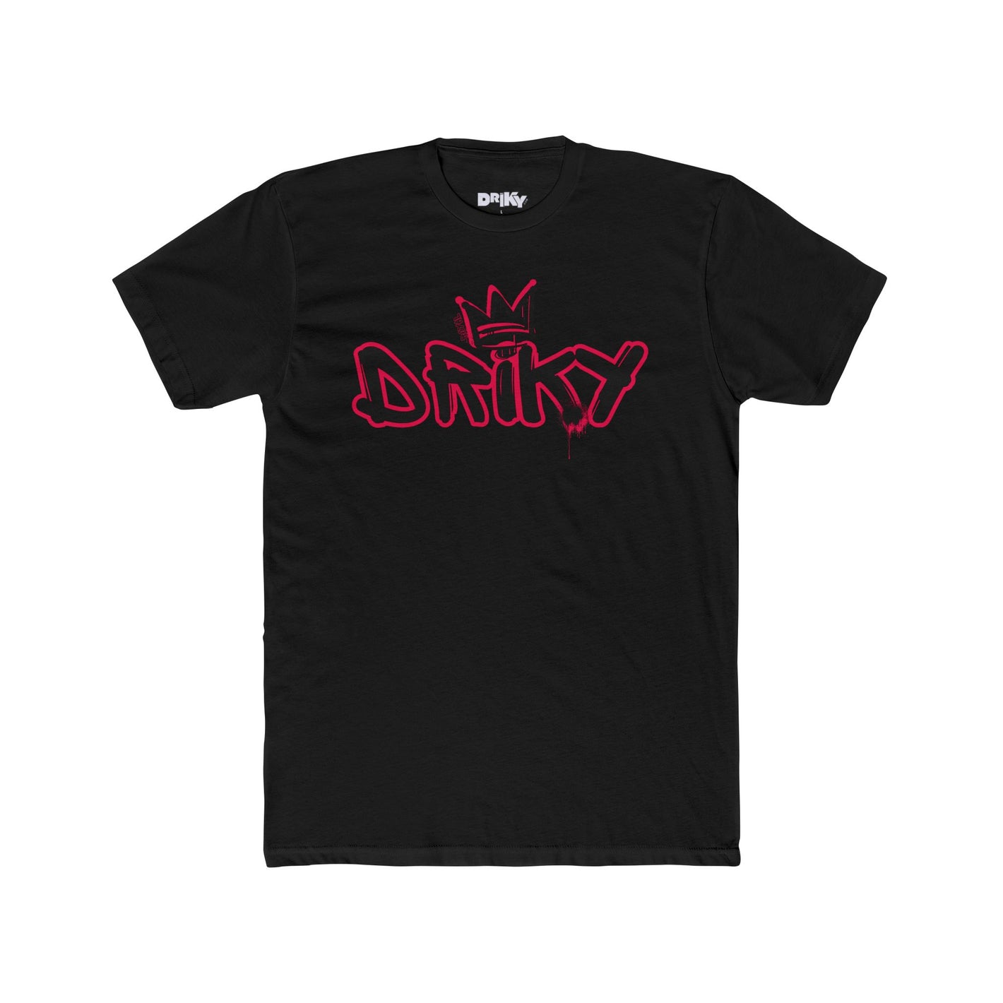 Driky Roy-al - Rose Blood Cotton Crew Tee