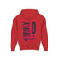 Youth Driky 1 point 0 Bro - Rose Blood Backprint - Heavy Blend Hoodie 16 Colors