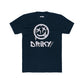 Driky Die Happy - White Night Cotton Crew Tee