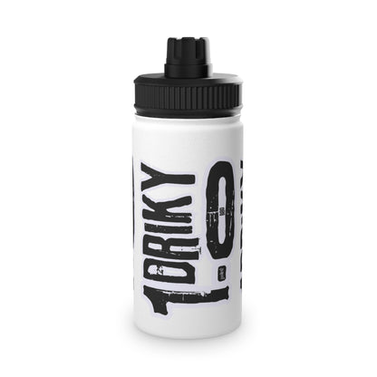 Driky 1 point 0 Bro - OG Stainless Steel Water Bottle, Sports Lid - 12oz/18oz/32oz