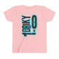 Youth Driky 1 point 0 Bro - - Blue Brain Back Print Short Sleeve Tee