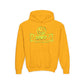 Driky Laugh at the World - Banana Sunshine - Youth Heavy Blend Hoodie
