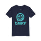 Youth Driky Die Happy - Blue Brain Short Sleeve Tee