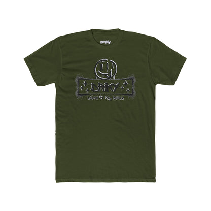Driky Laugh at the World - Blackout Cotton Crew Tee