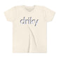 Youth Little Driky - White Night Short Sleeve Tee