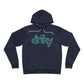 Limp Driky - Blue Brain Fleece Pullover Hoodie