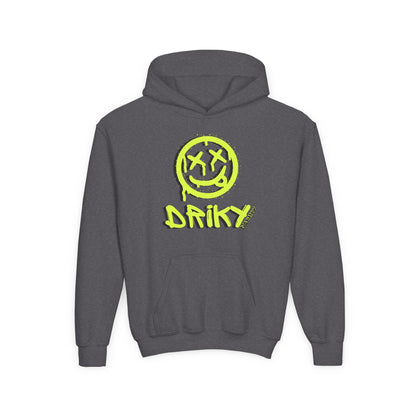 Driky Die Happy - Banana Sunshine - Youth Heavy Blend Hoodie