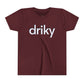 Youth Little Driky - White Night Short Sleeve Tee