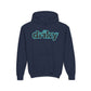 Driky Wear - Blue Brain - Youth Heavy Blend Hoodie
