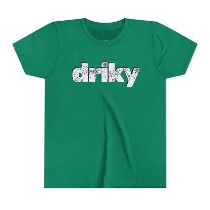 Youth Driky Wear - White Night Short Sleeve Tee