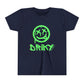Youth Driky Die Happy - Green Monkey Short Sleeve Tee