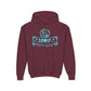 Driky Laugh at the World - Blue Brain - Youth Heavy Blend Hoodie
